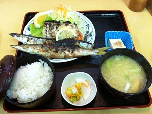 焼き魚定食