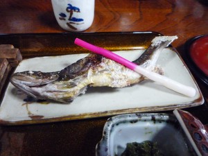 ⑧岩魚塩焼き