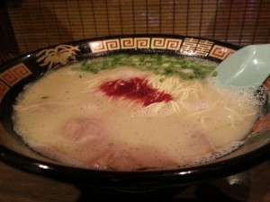 一蘭とんこつラーメン