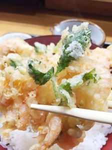 味処豊後（岬かき揚げ丼アップ）