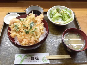 味処豊後（岬かき揚げ丼）