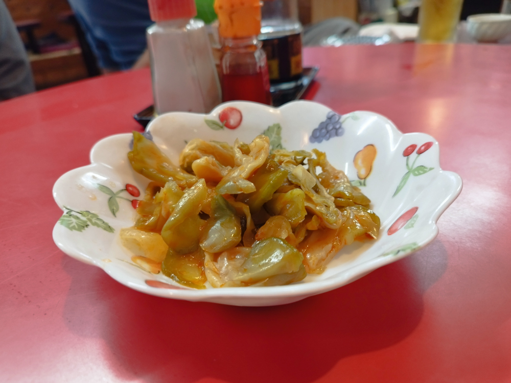 栃木県「中国料理　華清-かしん」ザーサイ