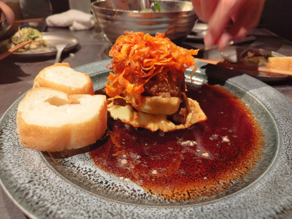 炭火とワイン　難波店　フォアグラ